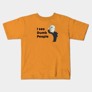 I See Dumb People Kids T-Shirt